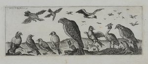 Oude Meester Gravure door Herry Le Roy